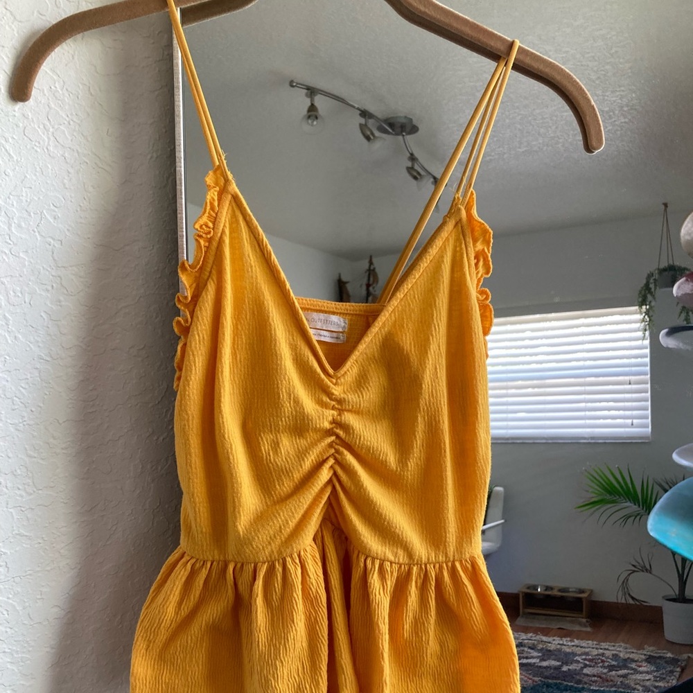 Urban outfitters Mustard tank top